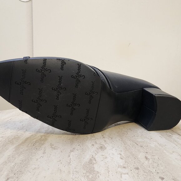 Easy Street Easy Street Womens Lotus Bloc Navy 7M - B023 - Picture 8 of 11